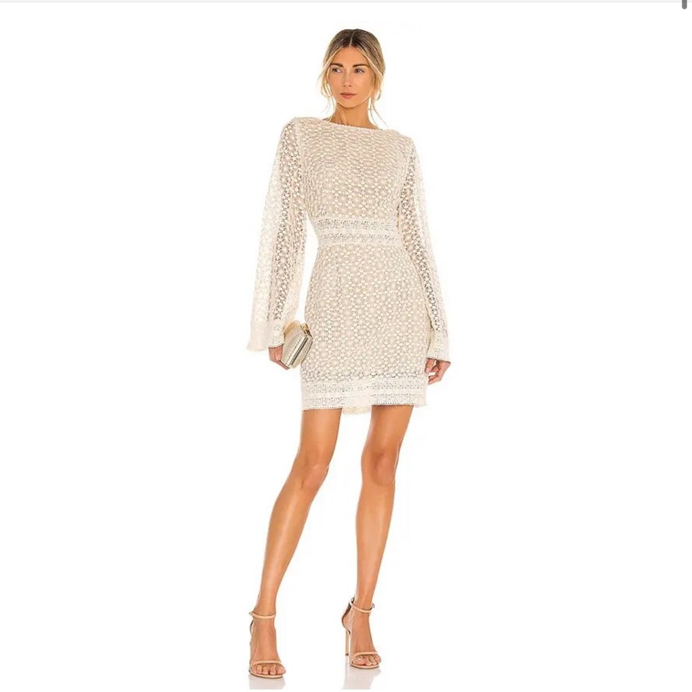 Elliatt Crochet Mini Dress